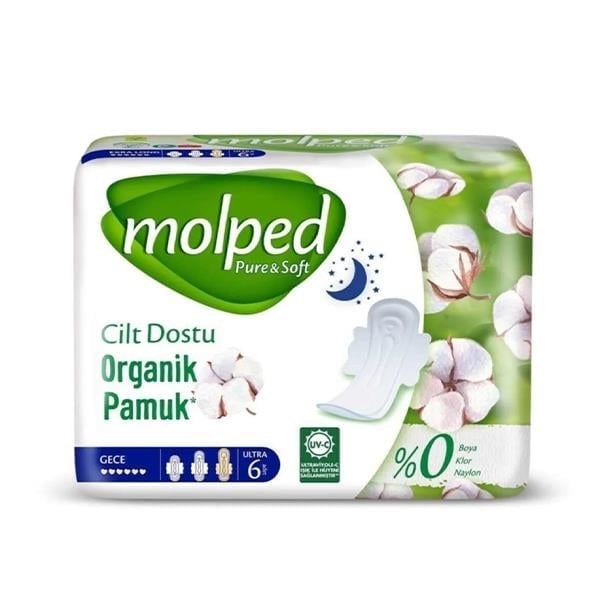 MOLPED PURE SOFT EXTRA LONG GECE 6‘LIHİJYENİK PEDMOLPED50005182