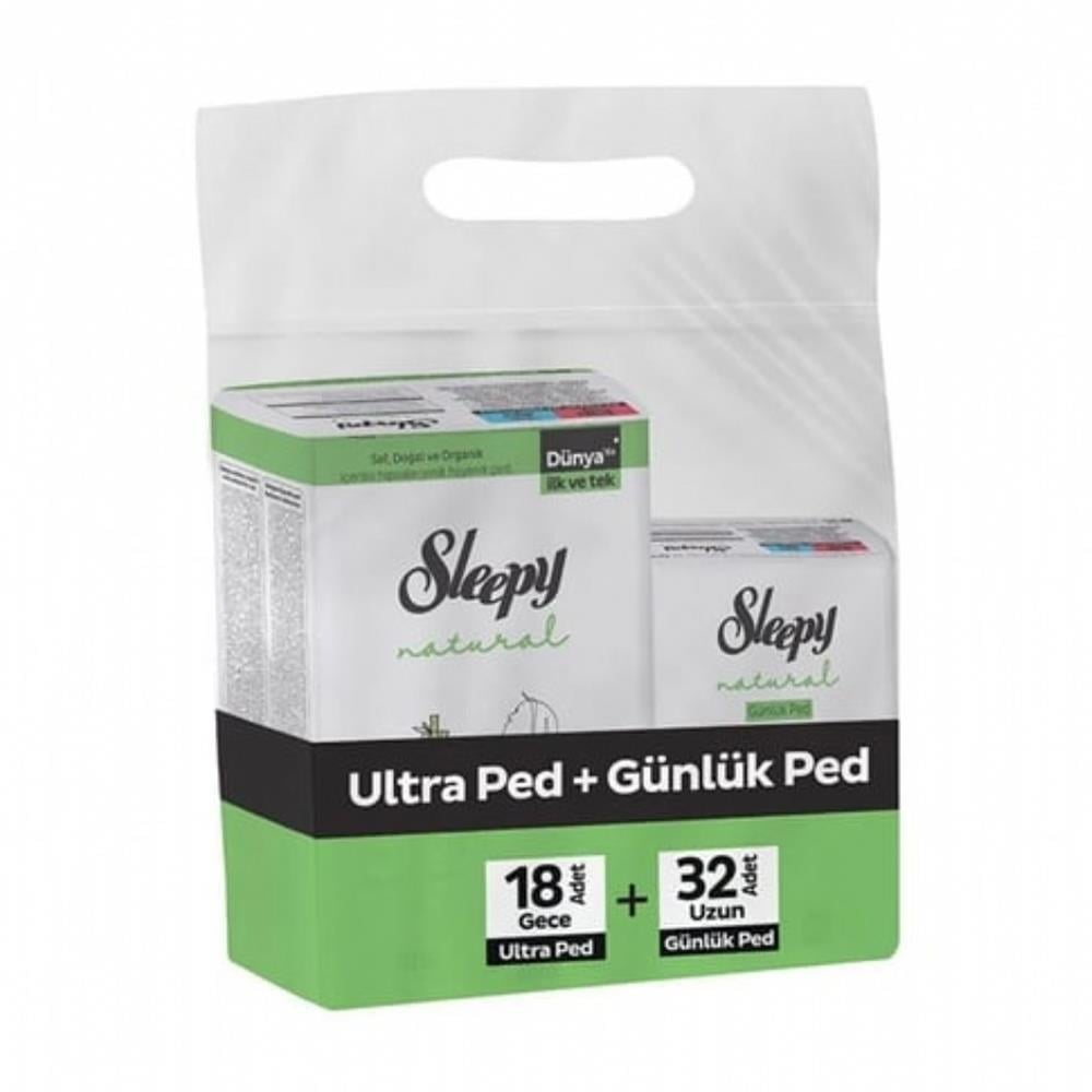SLEEPY ULTRA + GÜNLÜK PED 18+32HİJYENİK PEDSLEEPY402-28006056