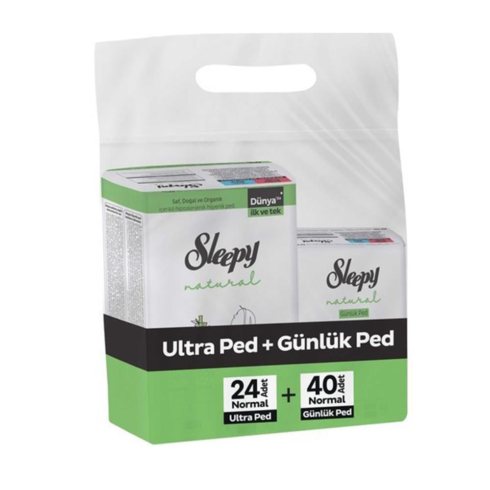 SLEEPY ULTRA + GÜNLÜK PED 24+40HİJYENİK PEDSLEEPY402-28006058
