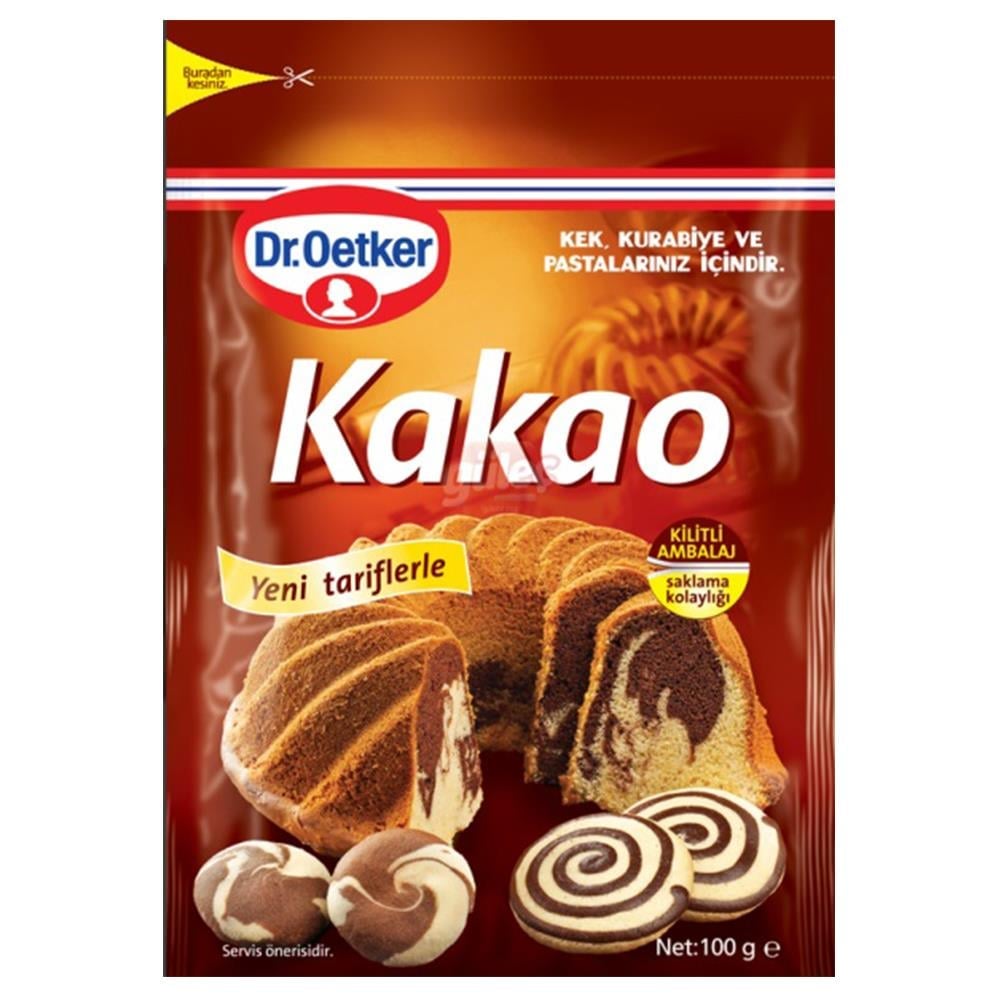 DR.OETKER KAKAO KİLİTLİ AMBALAJ 100 GRKAKAODR.OETKER109107