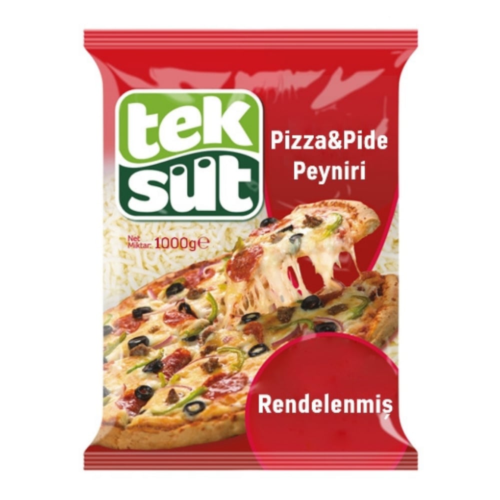TEKSÜT RENDE MOZZARELLA PEYNİR 1000 GRKAŞAR PEYNİRTEKSÜT152.01.07.0764.01000