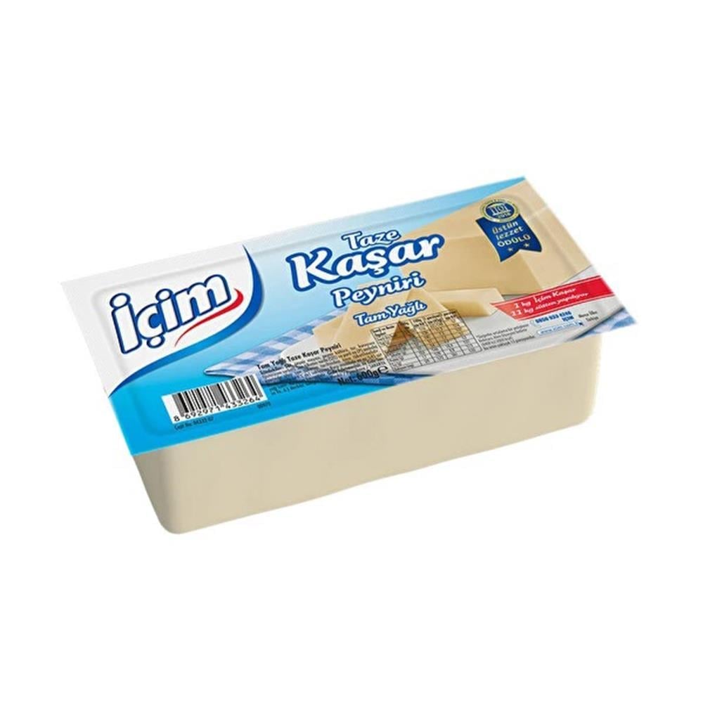İÇİM KAŞAR PEYNİRİ 600 GRKAŞAR PEYNİRÜLKERSTK-21