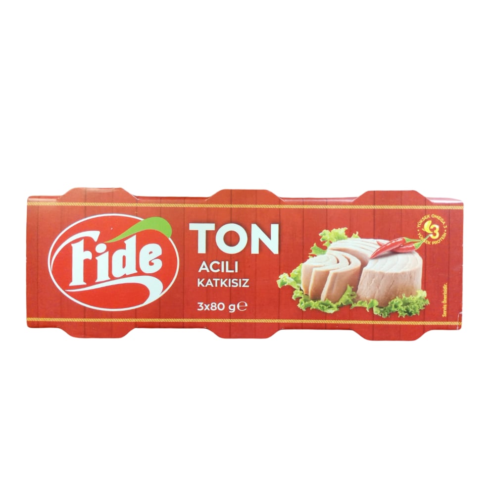 FİDE TON BALIĞI ACILI 3*80 GRKONSERVEFİDE4344