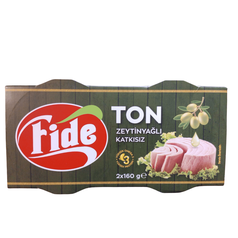 FİDE TON BALIĞI ZEYTİNYAĞLI 2*160 GRKONSERVEFİDE4914