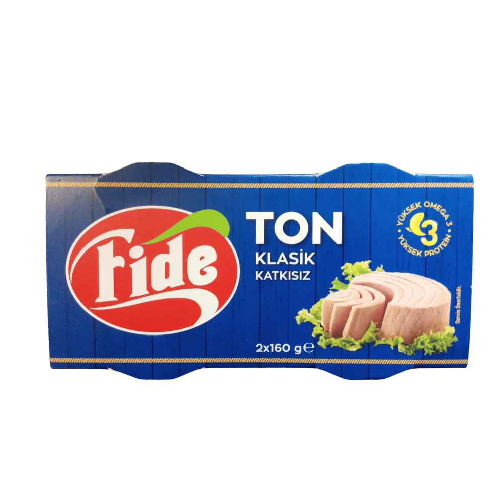 FİDE TON BALIĞI KLASİK 2*160 GR MAVİKONSERVEFİDE4915