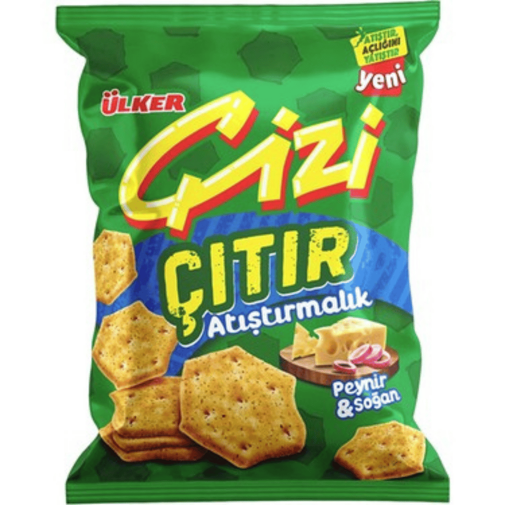 ÜLKER ÇİZİ ÇITIR PEYNİR&SOĞAN 40 GRKRAKERÜLKER0077206
