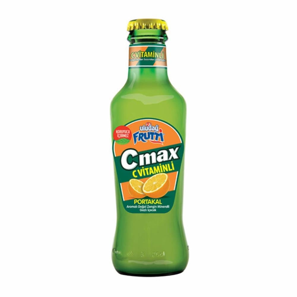ULUDAĞ FRUTTİ C MAX C VİTAMİNLİ MEYVELİ MADEN SUYU (PORTAKAL)MADEN SUYUULUDAĞ103-70111