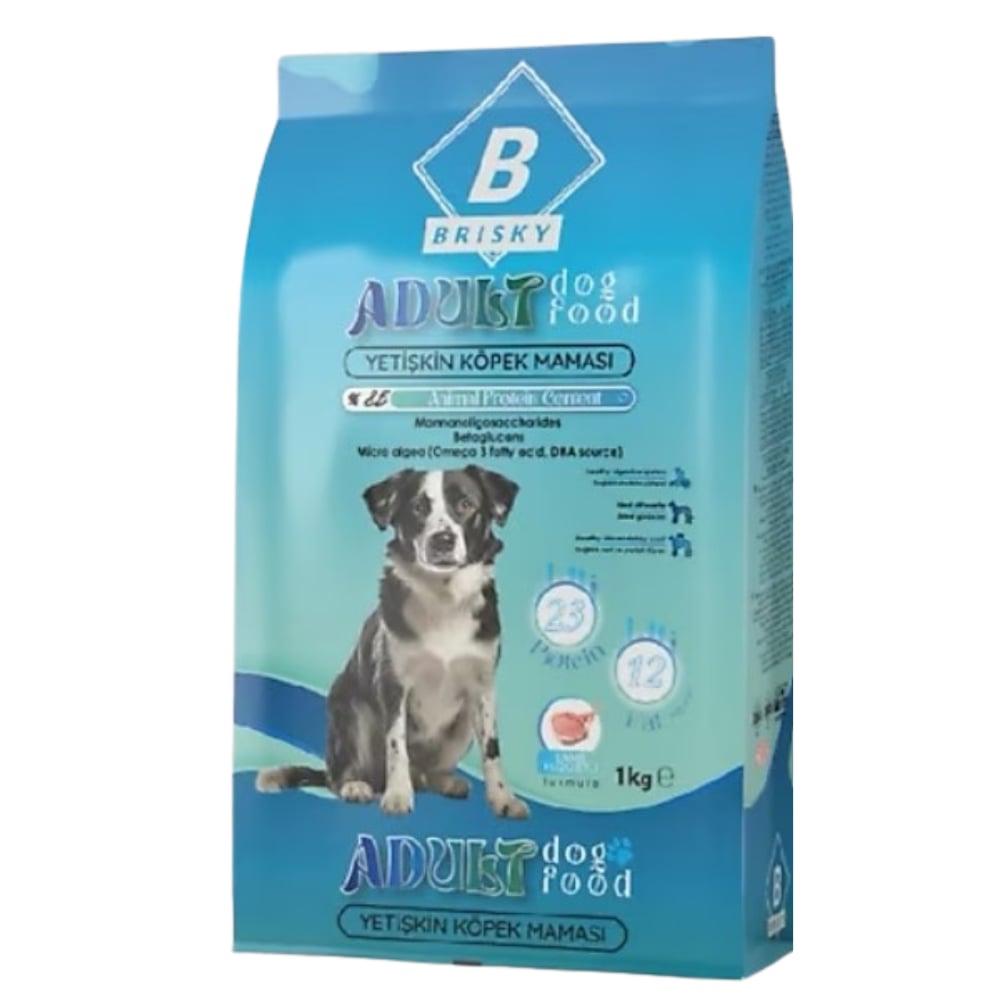 BRISKY KÖPEK MAMASI 1 KG YETİŞKİN KUZU ETLİMAMAMarkasız4866