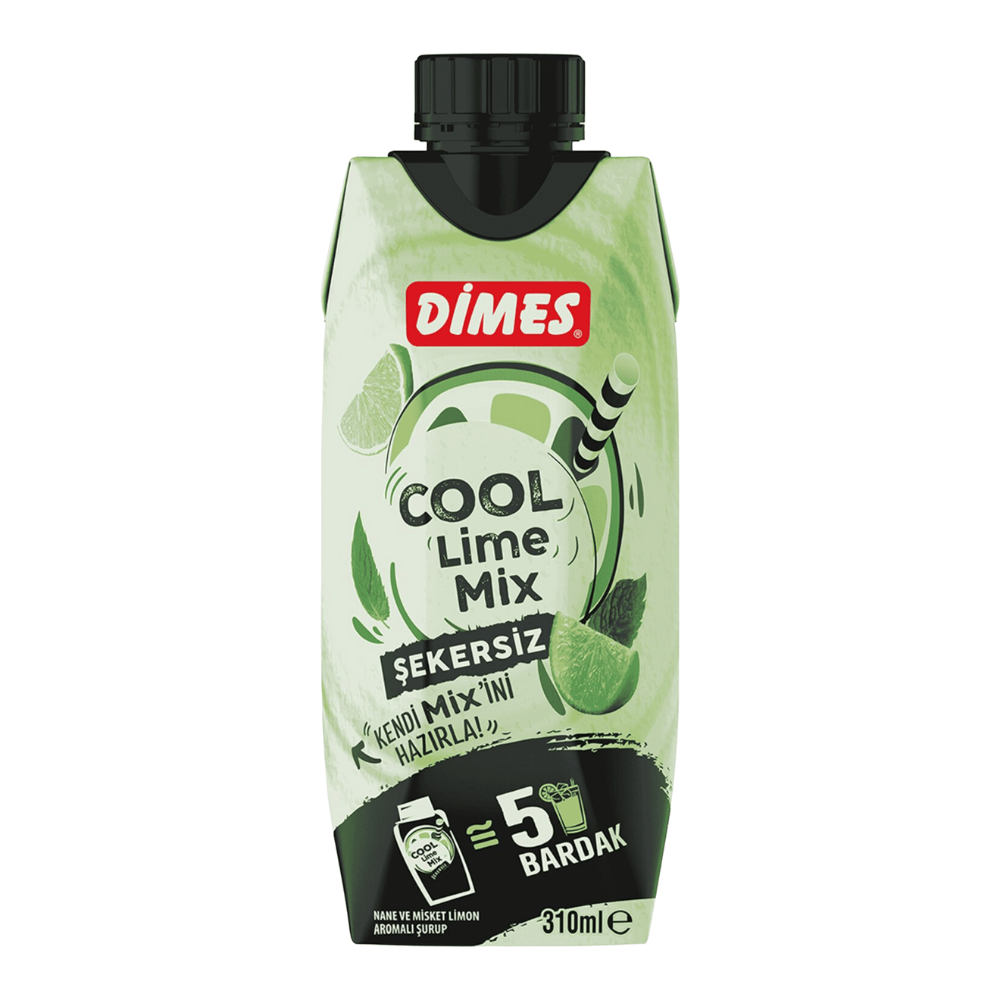 DİMES COOL LİME ŞEKERSİZ 310 MLMEYE SUYUDİMESDMS1