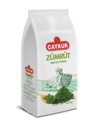 ÇAYKUR ZÜMRÜT YEŞİL ÇAY PUDRASI 150 GRORGANİK ÇAYÇAYKUR166015