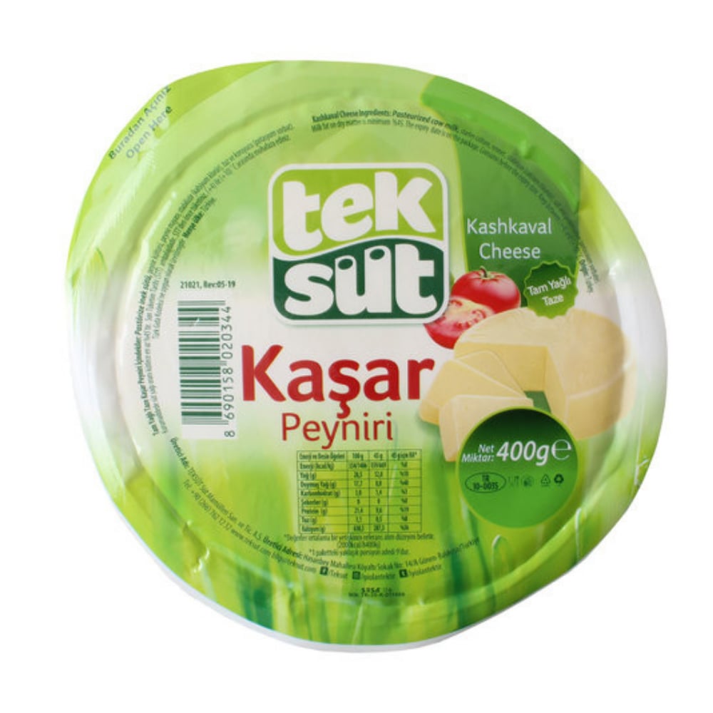 TEKSÜT KAŞAR PEYNİRİ 400 GRÖZEL FIRSATLARMarkasız10040