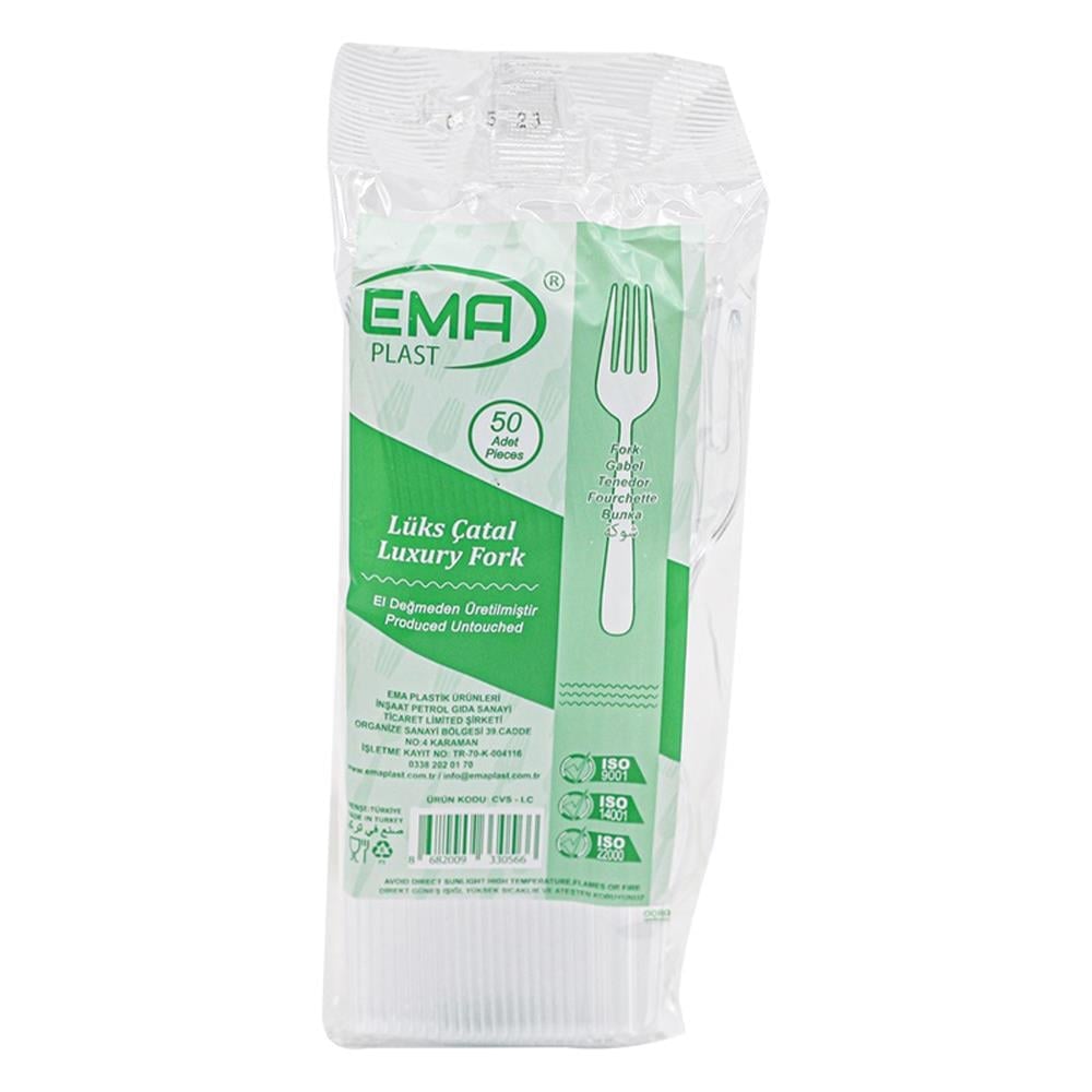 EMA PLAST LÜKS ÇATAL 50‘LİPİKNİK MALZEMELERİMarkasızSK00107