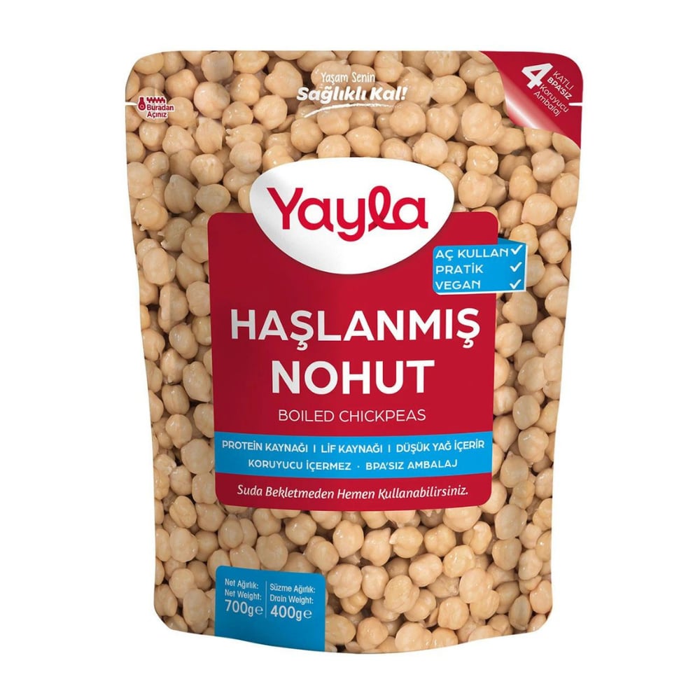 YAYLA HAŞLANMIŞ NOHUT 700 GRPRATİK YEMEKYAYLA1 695 15
