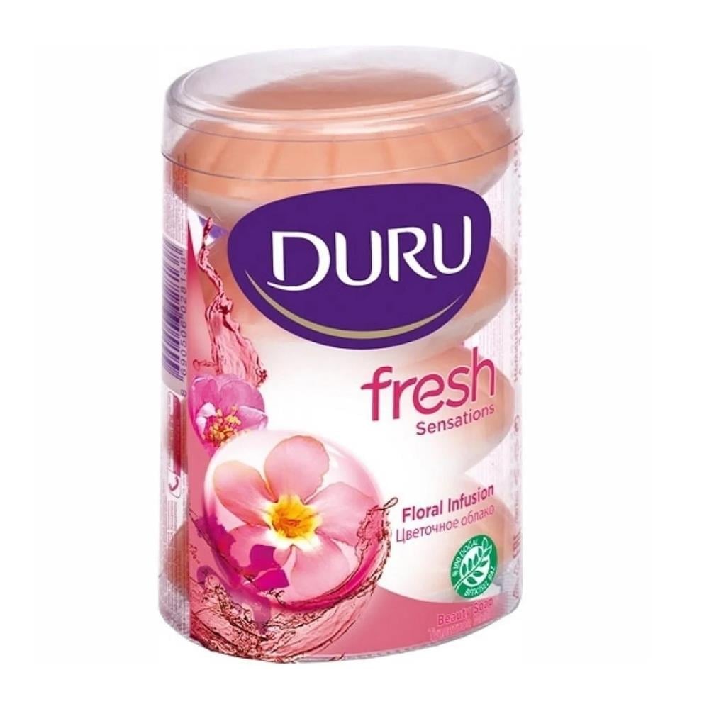 DURU FRESH SEN. ÇİÇEK TAZELİĞİ 100 GR X 4SABUNDURU511273M