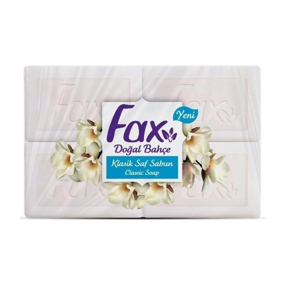 FAX KALIP SABUN BEYAZ 125 GR X 4SABUNFAX511712M