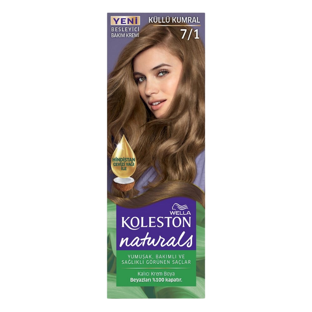 KOLESTON NATURALS 7/1 KÜLLÜ KUMRAL KREM SAÇ BOYASISAÇ BOYASIKOLESTONS3614229714197