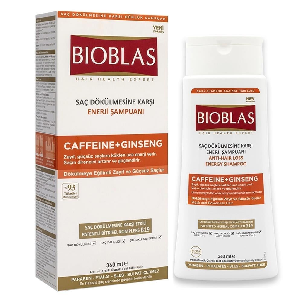 BIOBLAS ENERJİ SAMPUAN CAFFEINE GIŞAMPUANBİOBLAS5006577
