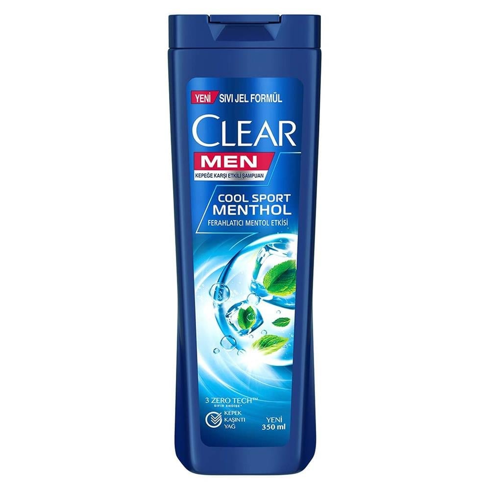 CLEAR MEN COLL SPORT MENTHOL 350 MLŞAMPUANCLEAR69681553