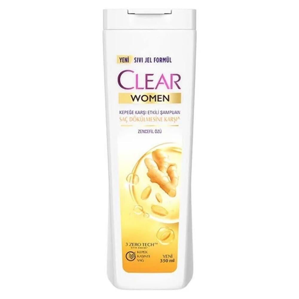 CLEAR WOMAN KEPEĞE KARŞI ETKİLİ SAÇ DÖKÜLMESİNE KARŞI  350 MLŞAMPUANCLEAR69705347