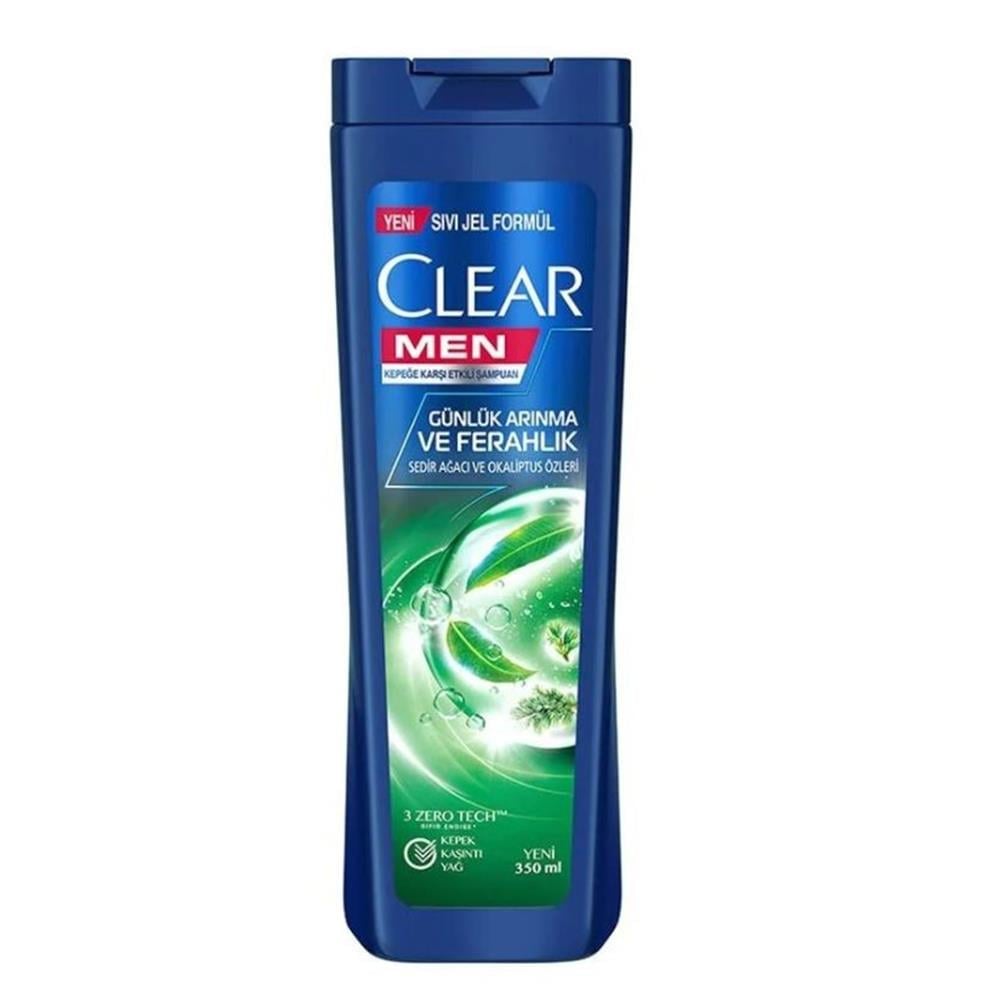 CLEAR MEN GÜNLÜK ARINMA VE FERAHLIK 350 MLŞAMPUANCLEAR69705355