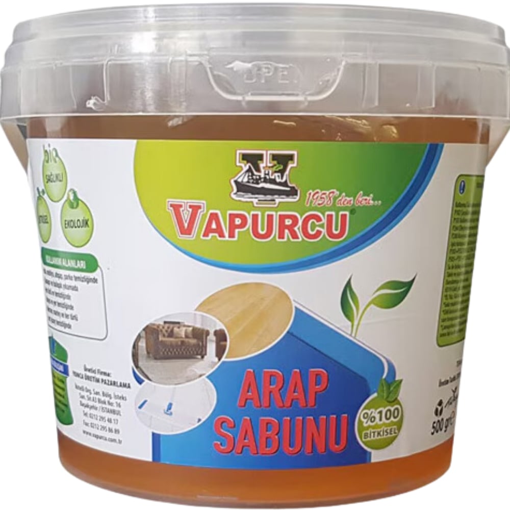 VAPURCU ARAP SABUNU 500 GRSIVI DETERJANVAPURCUVAS8697453133014