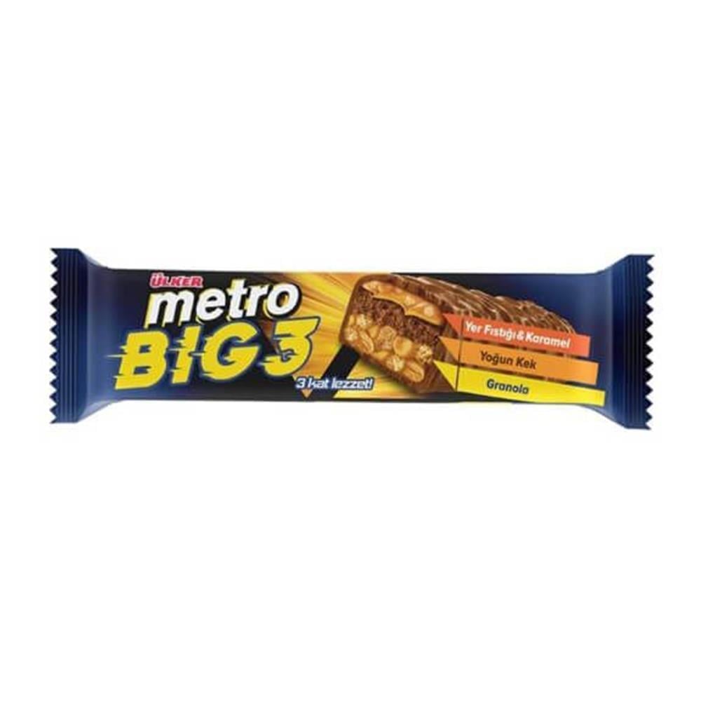 ÜLKER METRO BİG 3 45 GRSÜTLÜ ÇİKOLATAÜLKER0152007