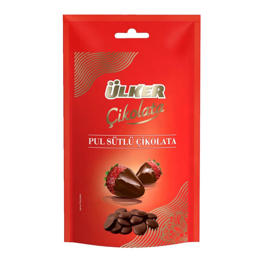 ÜLKER PUL ÇİKOLATA SÜTLÜ 100 GRSÜTLÜ ÇİKOLATAÜLKER0180800