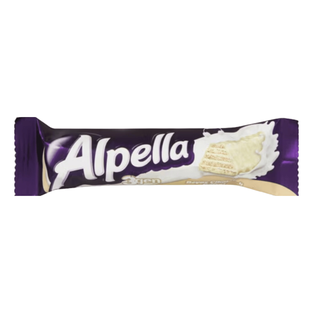 ÜLKER ALPELLA 3GEN BEYAZ 28 GRSÜTLÜ ÇİKOLATAÜLKER90100