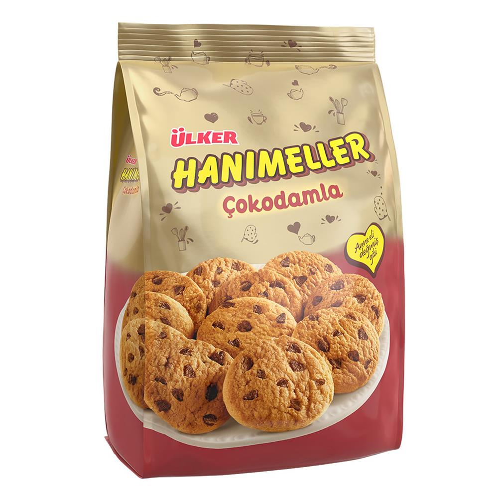 ÜLKER HANIMELLER ÇOKO DAMLA 150 GRTATLI BİSKÜVİÜLKER0011900