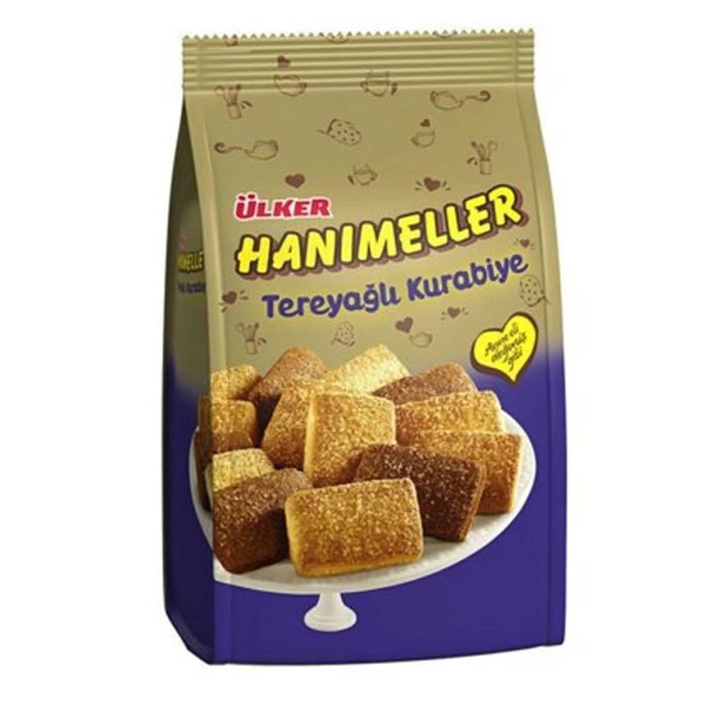 ÜLKER HANIMELLER TERE YAĞLI KURABİYE 152 GRTATLI BİSKÜVİÜLKER0113400