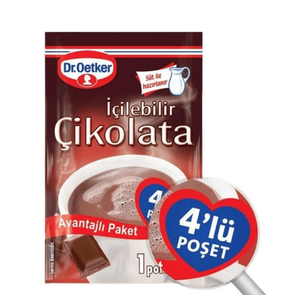 DR.OETKER SICAK ÇİKOLATA 4‘LÜ 19 GRTOZ TATLILARDR.OETKER118913