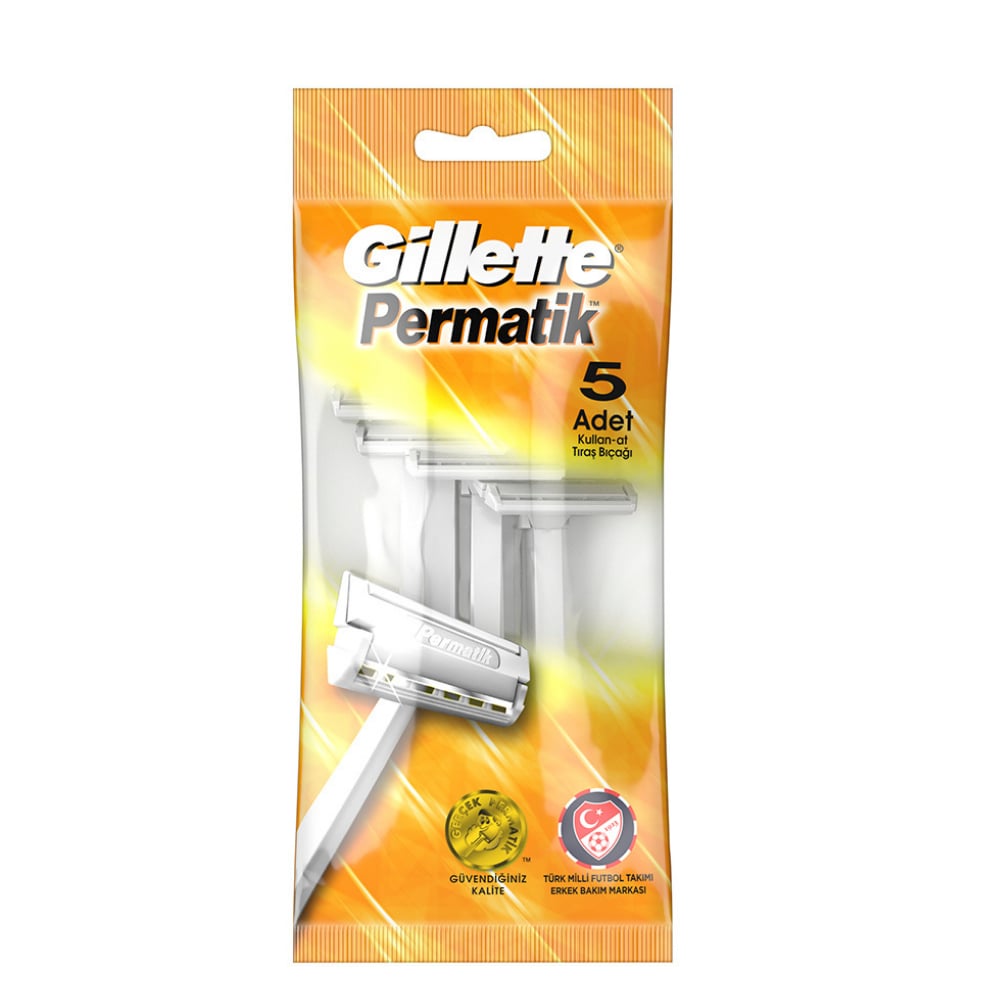 GİLLETTE PERMATİK 5 LİTRAŞ BIÇAĞIGİLLETTEP7702018480159
