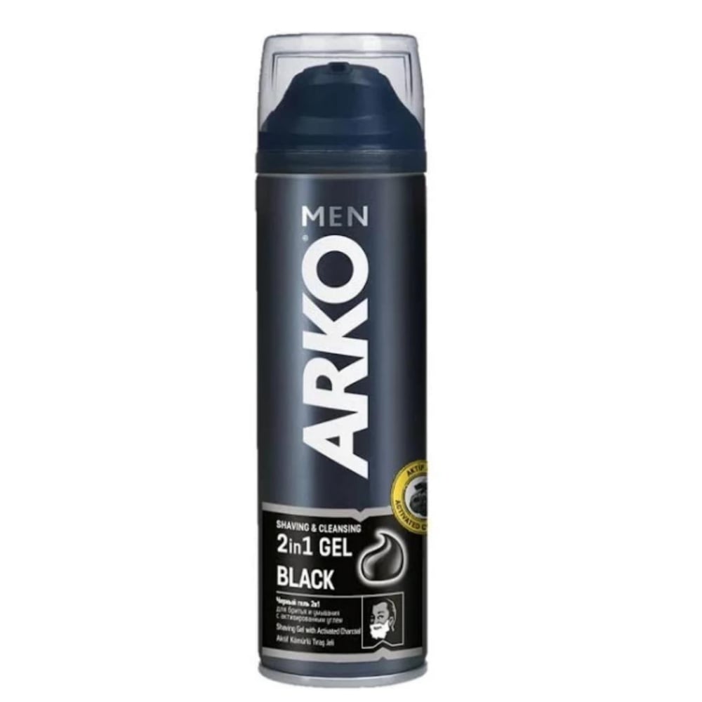 ARKO MEN BLACK TIRAŞ JELİ 200 MLTRAŞ KÖPÜĞÜARKO509629