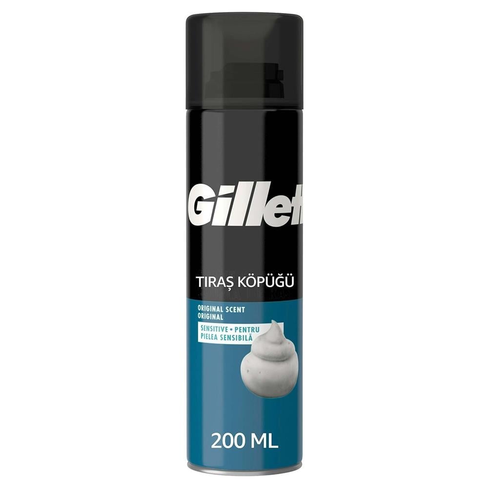 GİLLETTE TIRAŞ KÖPÜĞÜ HASSAS 200 MLTRAŞ KÖPÜĞÜGİLLETTE9418