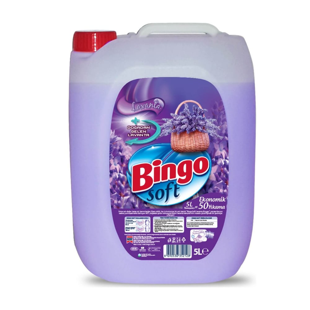 BİNGO SOFT LAVANTA RÜZGARI 5 LTYUMUŞATICIBİNGO50003490