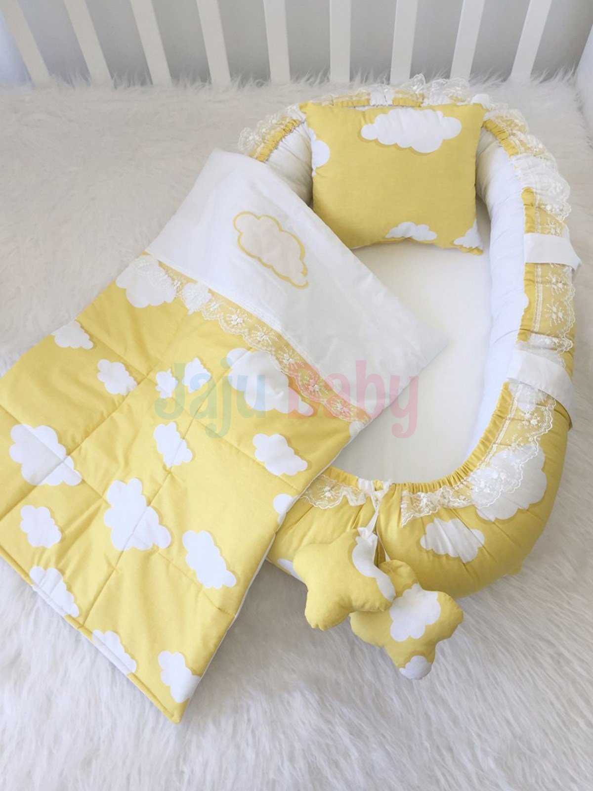 Jaju Babynest Pudra Lüx Ortopedik Baby Nest