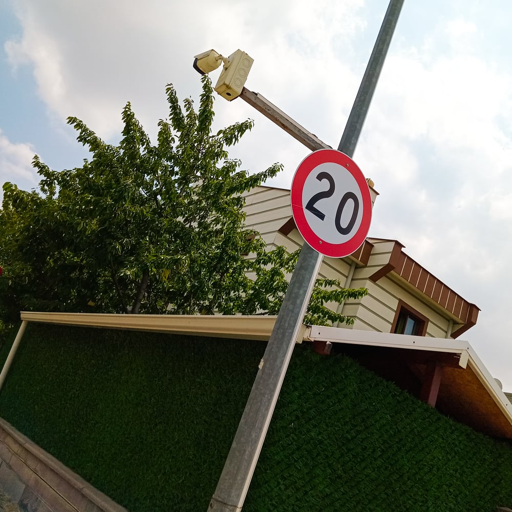 Azami Hız Sınırlaması 50 km Levhası TT-29Trafik Tanzim İşaretleri