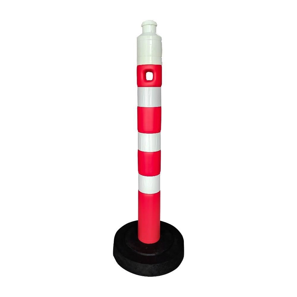 Kauçuk Tabanlı Uyarı Dikmesi 110 mm ReflektifliUyarı Dikmesi