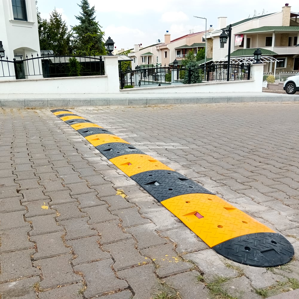 Kauçuk Yol Kasisi Destekli, Hız Kesici Set 7 MetreCompound Yol Kasisi Setleri