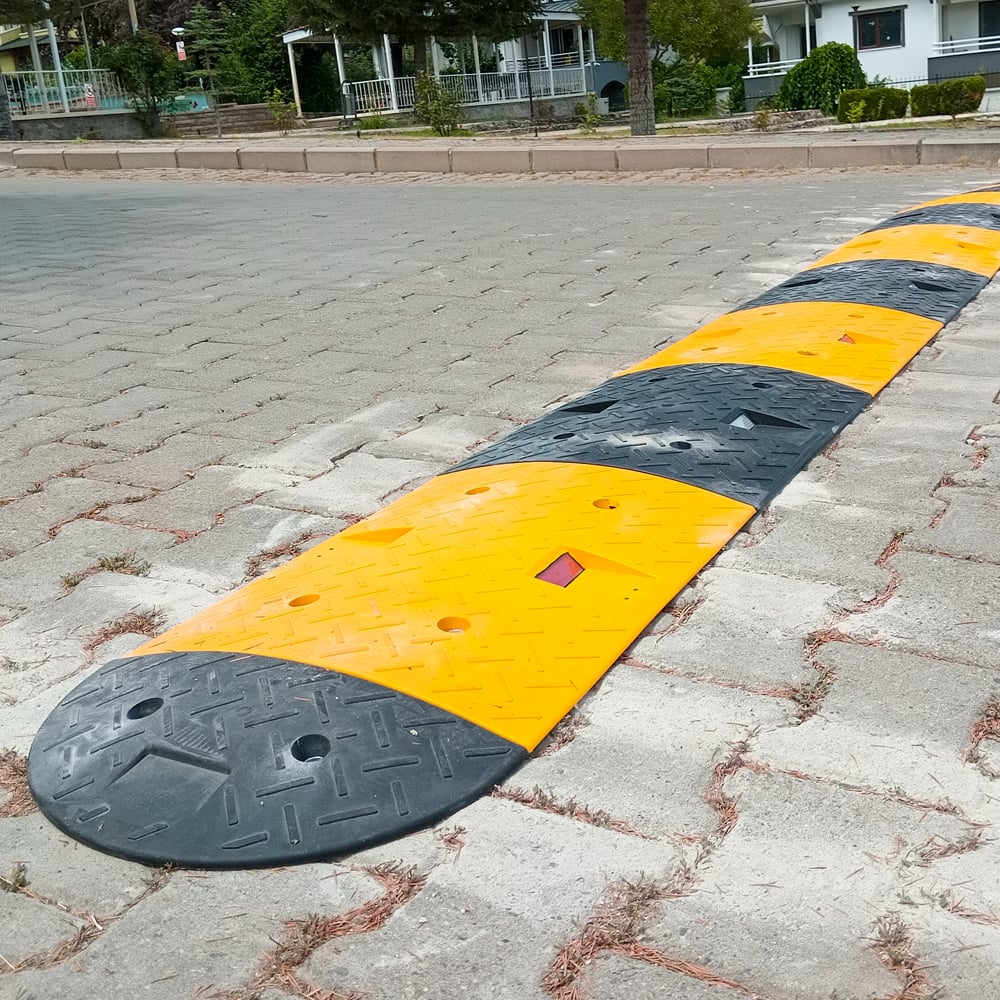 Kauçuk Yol Kasisi Destekli, Hız Kesici Set 7 MetreCompound Yol Kasisi Setleri