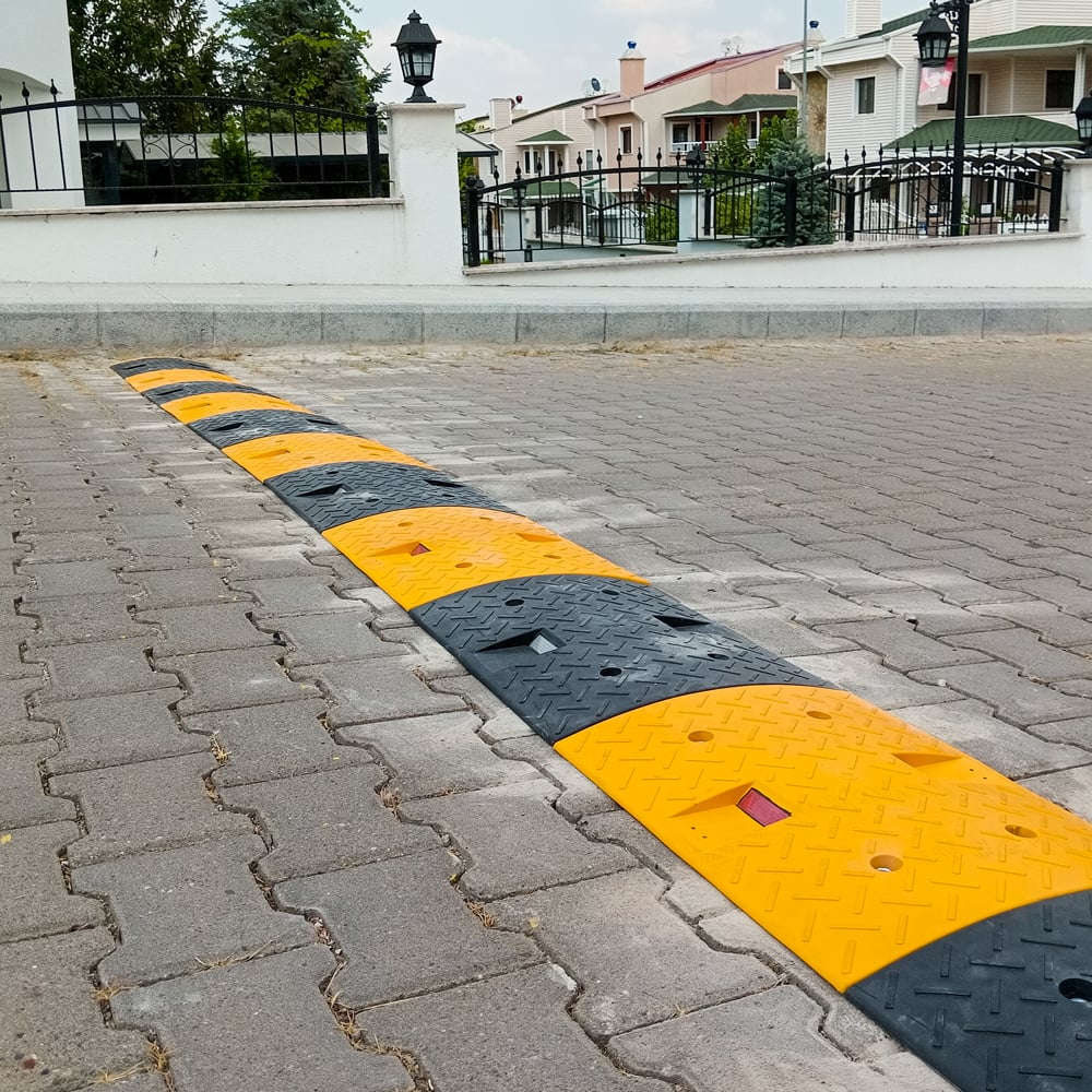 Kauçuk Yol Kasisi Destekli, Hız Kesici Set 7 MetreCompound Yol Kasisi Setleri
