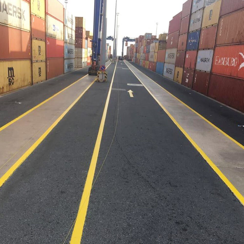 MF 21 Serme Çift Kompenantlı Yol Çizgi Boyası 25 kg SarıYol Çizgi Boyaları