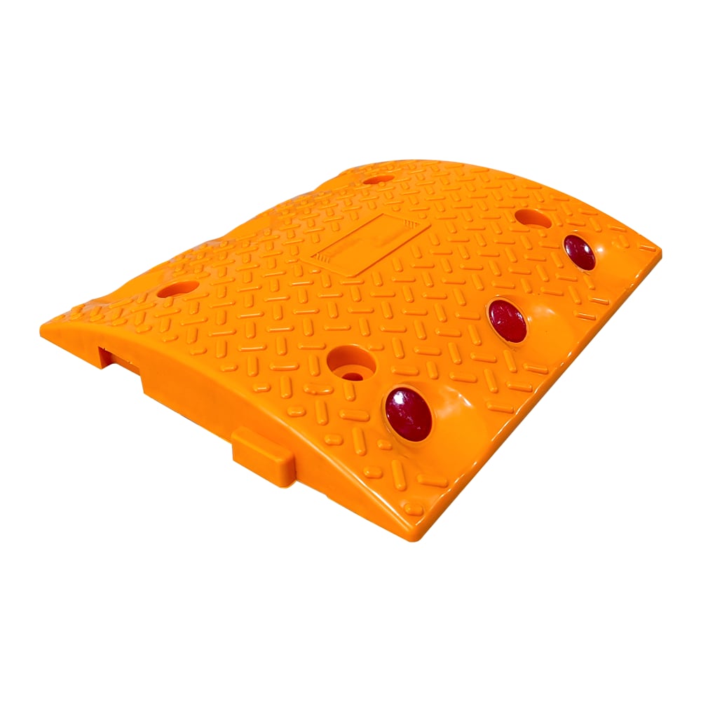 Oval Hız Kesici, Yol Kasisi 35 x 25 x 5 cm SarıPlastik Yol Kasisi