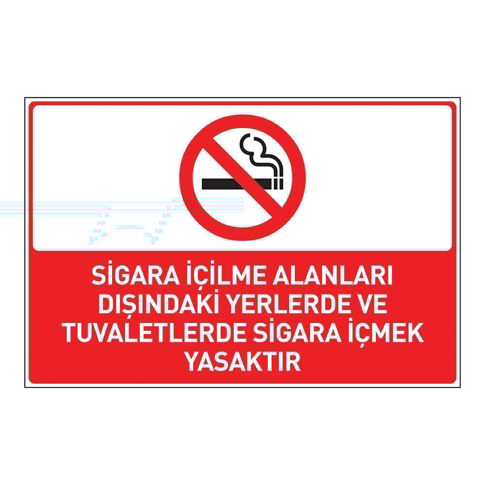 Sigara İçme Alanları dışındaki Yerlerde ve Tuvaletlerde SigaraSigara - Ateş - Alev