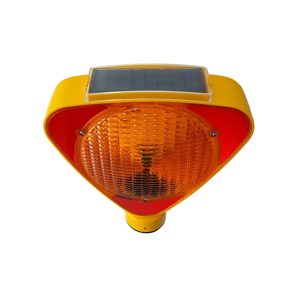 Solar Flaşörlü Ledli Lamba Sarı 5`li SetSolar Flaşörler