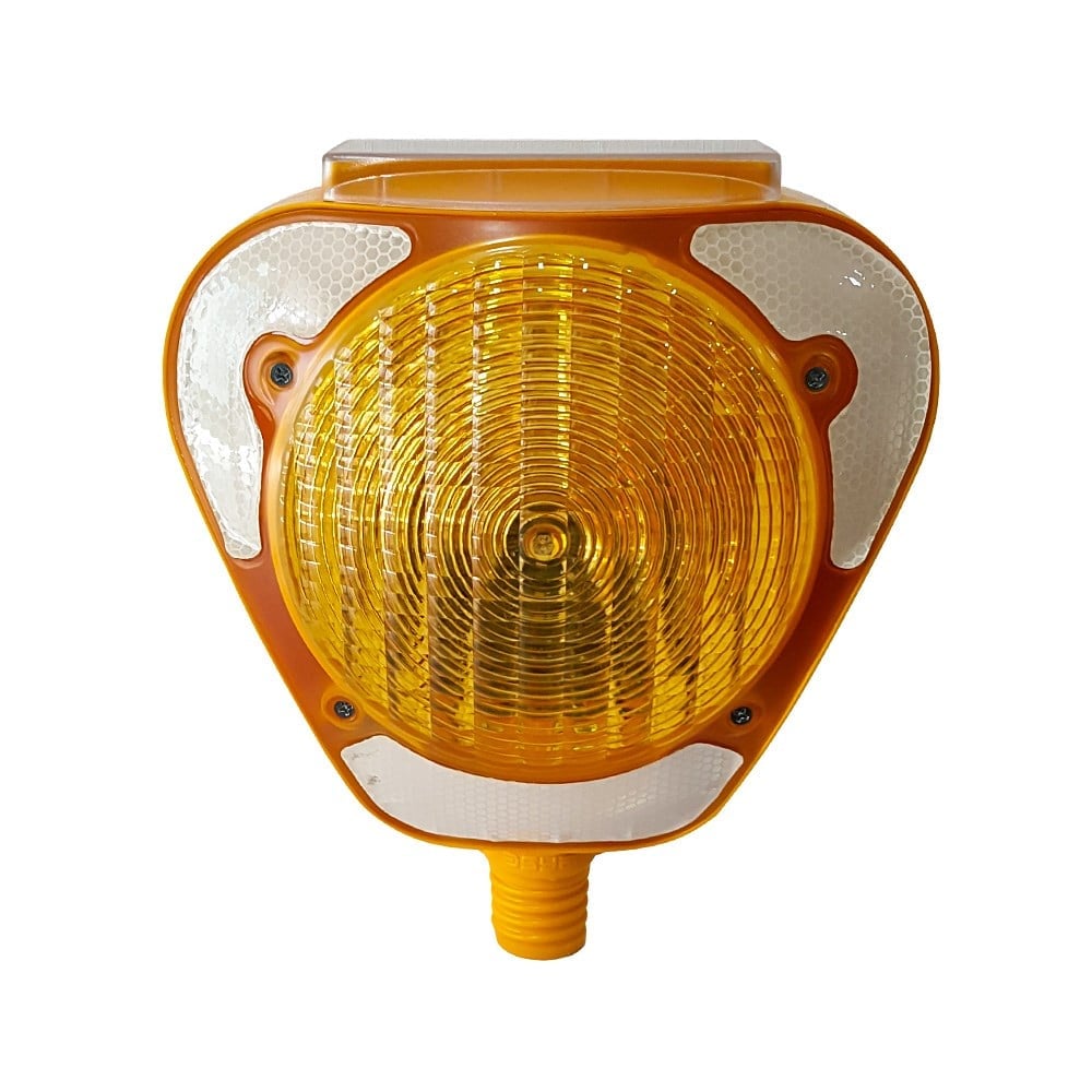 Solar Triangular Flasher- Yellow
