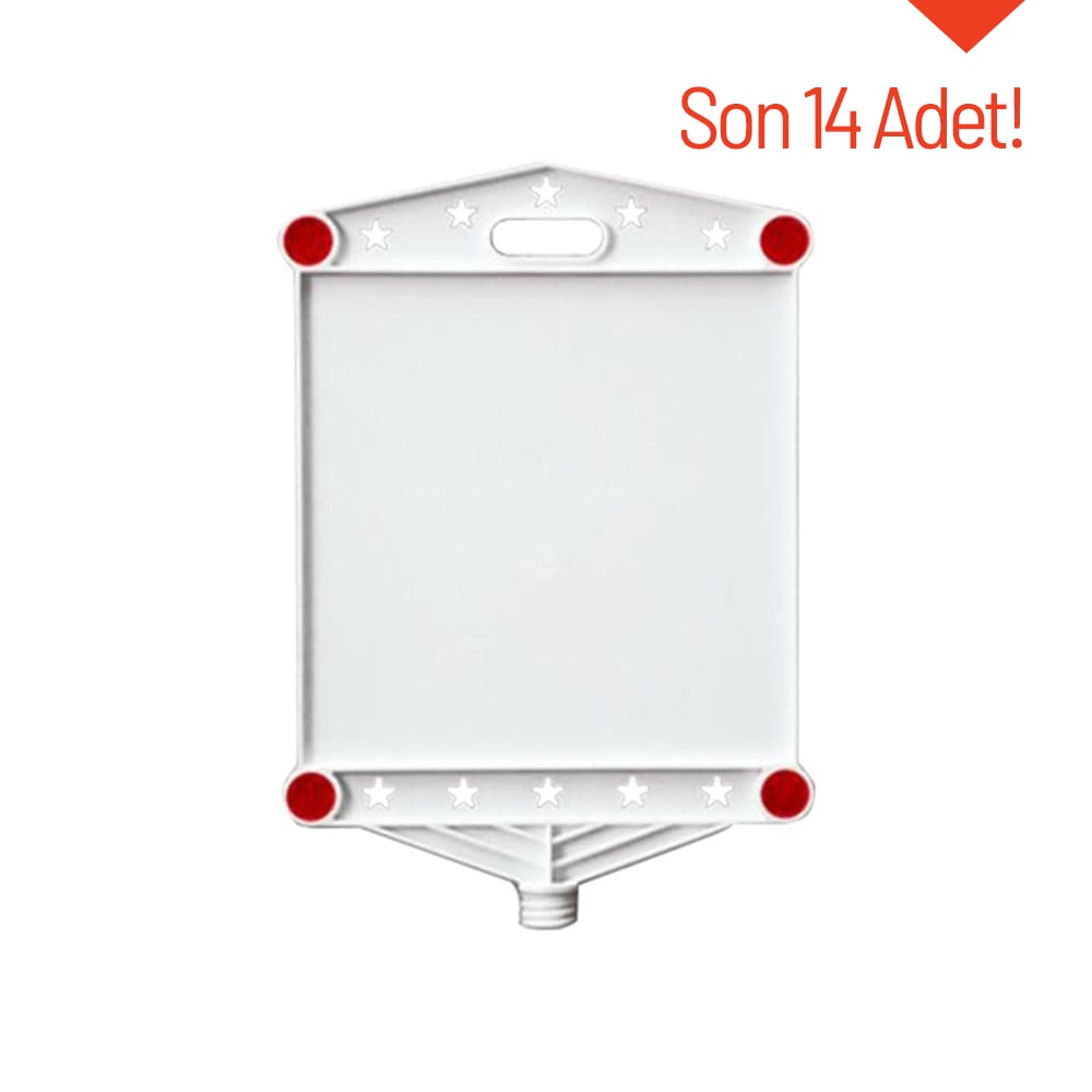 Yıldızlı Boş Levha 30 x 30 cmLevhalar