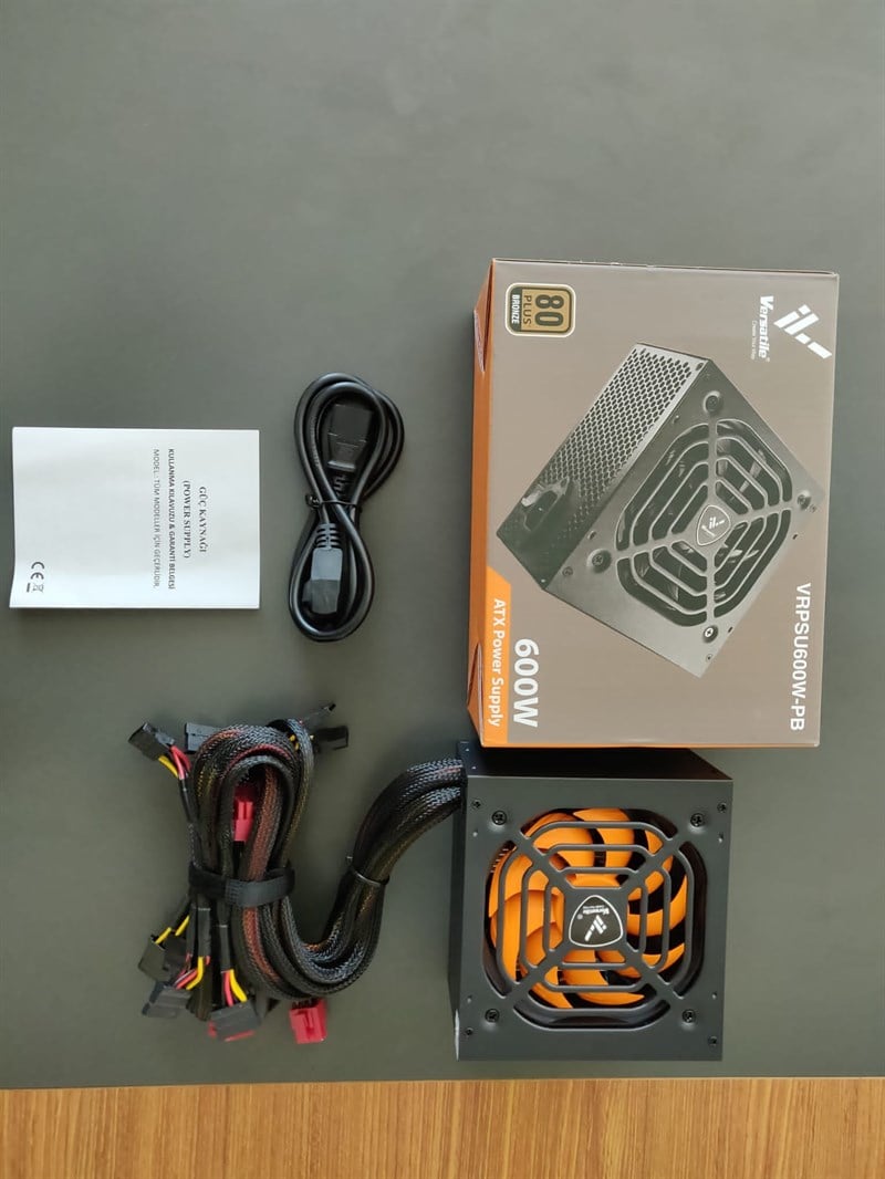 Versatile VR-PSU600WFM-PG 600W 80+ Gold Güç Kaynağı