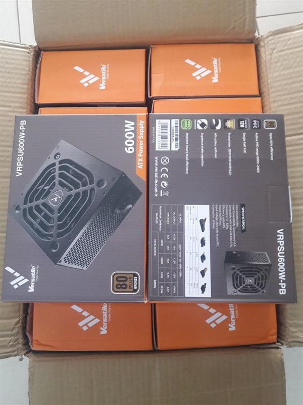 Versatile VR-PSU600WFM-PG 600W 80+ Gold Güç Kaynağı