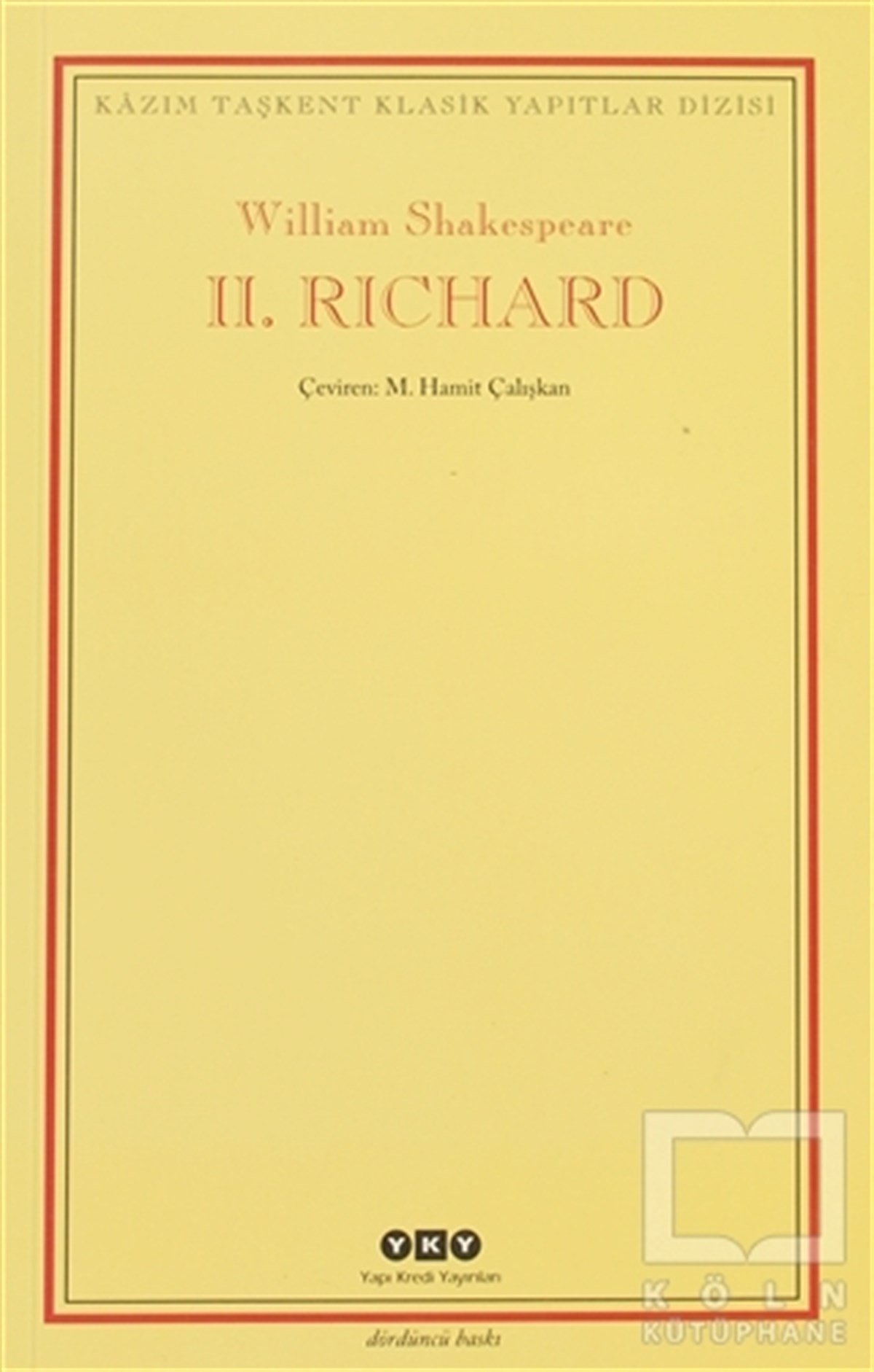 William ShakespeareSenaryo2. Richard